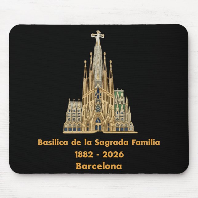 Sagrada Familia Mouse Pad (Front)