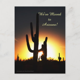 Saguaro avec Sun Star, nouveau Faire-part d'adress