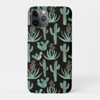 Saguaro Cactus Desert Aloe Watercolor