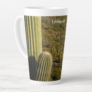 Saguaro Cactus Forest Arizona Desert Mountains Latte Mug