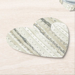 Saguaro Cactus Neutral Colours Prickly Cool Paper Coaster