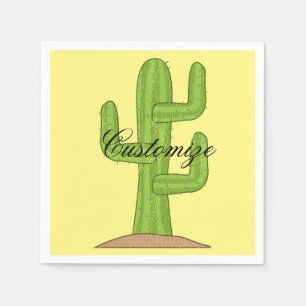 Saguaro Cactus Thunder_Cove Napkin