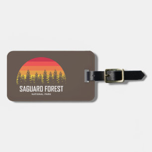 Saguaro Forest National Park Luggage Tag