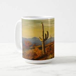 Saguaro in the Arizona Desert, by Gary Poling Coffee Mug