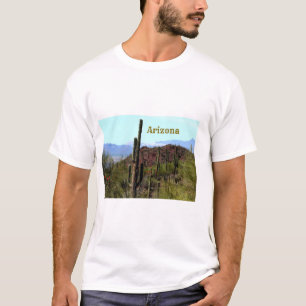 Saguaro mountain landscape Tucson Arizona T-Shirt
