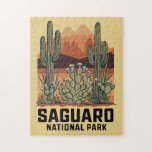 Saguaro National Park Cactus Jigsaw Puzzle<br><div class="desc">Piece together the beauty of the desert with the Saguaro National Park Cactus Jigsaw Puzzle! Featuring a stunning image of the iconic saguaro cacti, this puzzle offers a fun and relaxing way to appreciate the majestic landscapes of Saguaro National Park. Whether you're a puzzle enthusiast or simply a fan of...</div>