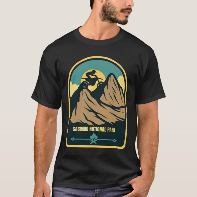 Saguaro � The Endless Horizon of Australia T-Shirt (Front)