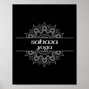 Sahaja Yoga Type Mandala Graphic Poster