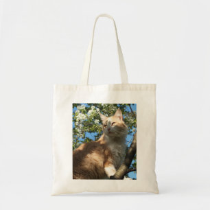 Sahara Cat In A Tree Tote Bag