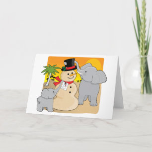 Sahara Christmas Holiday Card