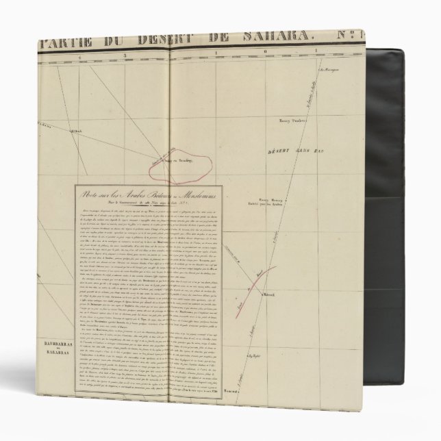 Sahara Desert, Africa 14 Binder (Front/Inside)