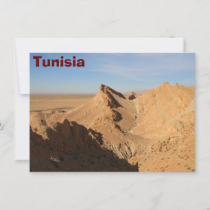 Sahara Desert, Tunisia card