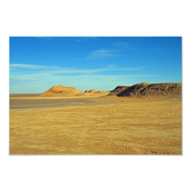 Sahara Desert, Tunisia Photo Print (Front)