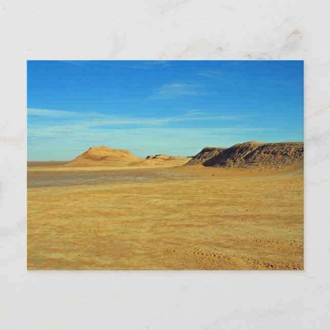 Sahara Desert, Tunisia Postcard (Front)