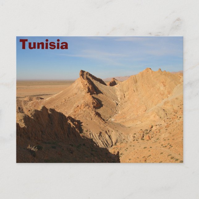 Sahara Desert, Tunisia Postcard (Front)