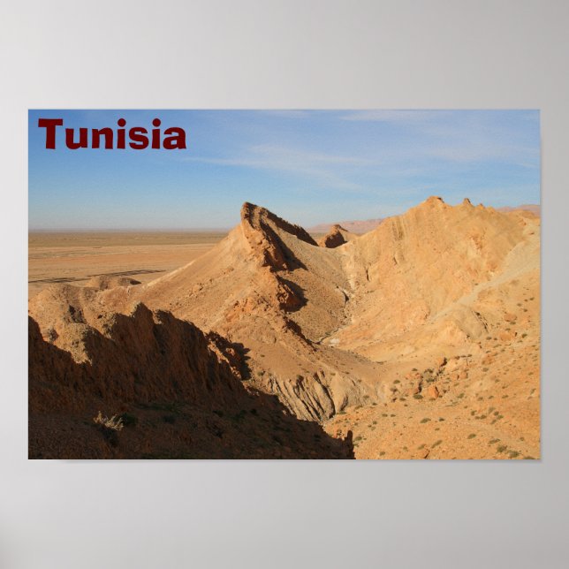 Sahara Desert, Tunisia Poster (Front)