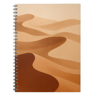 Sahara Dunes Neutral Art Notebook