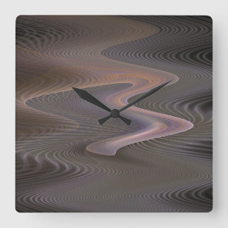 Sahara Fractal Wall Clock without Numbers