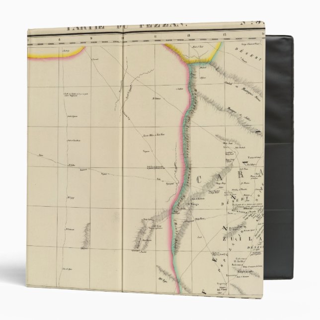 Sahara, Libya, Africa 9 Binder (Front/Inside)