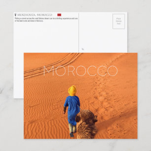 Sahara, Maroc Carte postale