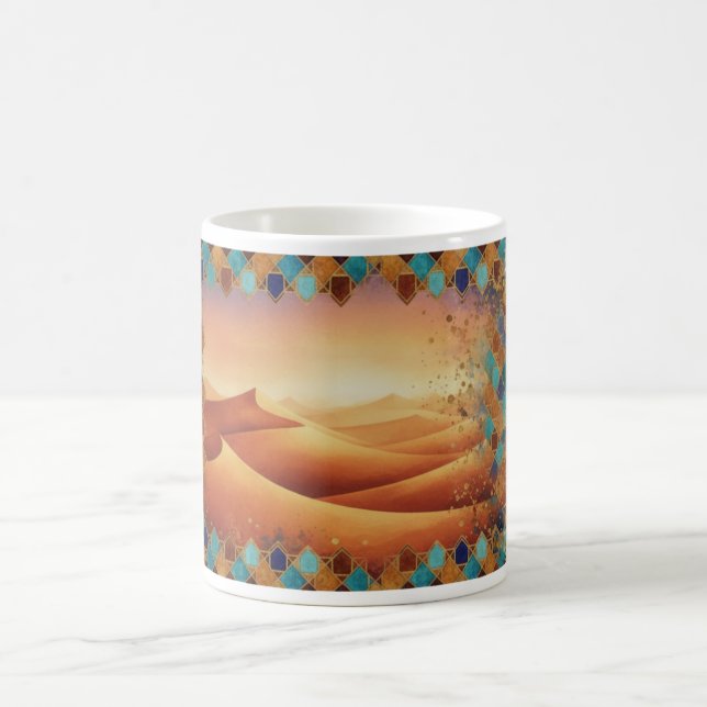  Sahara Moroccan Art Coffee Mug (Center)