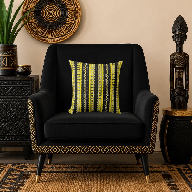 Sahara Rhythm Throw Pillow (Creator Uploaded)