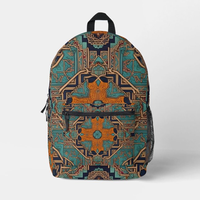 Sahara Soul Printed Backpack (Front)