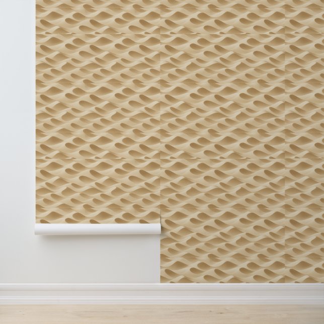 Sahara Whisper Flow Wallpaper Decor (Application)