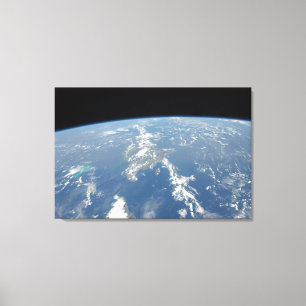 Saharan Dust Blowing Westward Into The Atlantic. Canvas Print