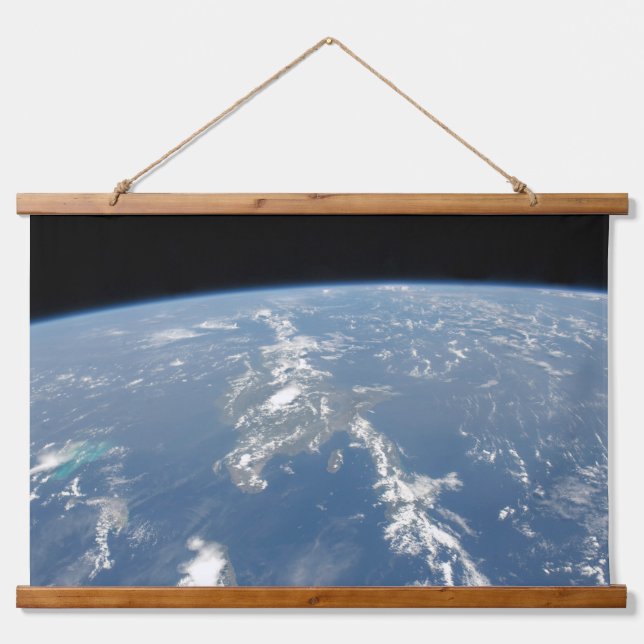 Saharan Dust Blowing Westward Into The Atlantic. Hanging Tapestry (Front)