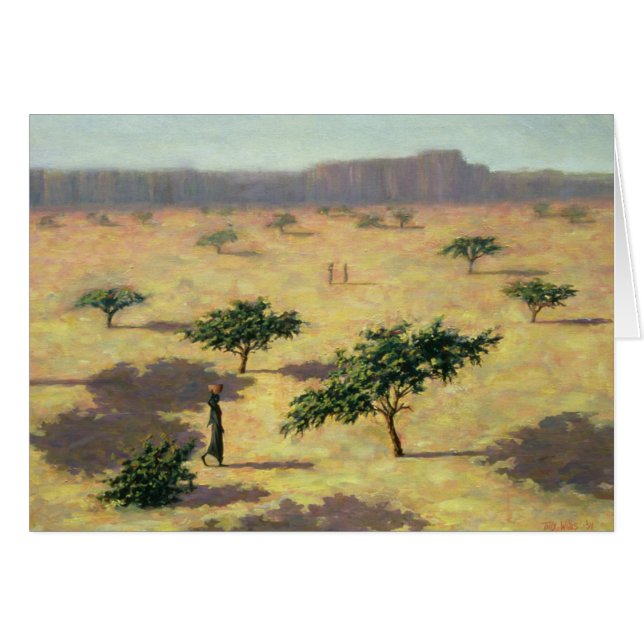 Sahelian Landscape Mali 1991 (Front Horizontal)