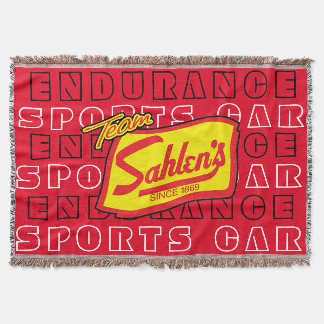 Sahlen Endurance Sports Car Blanket (Front)