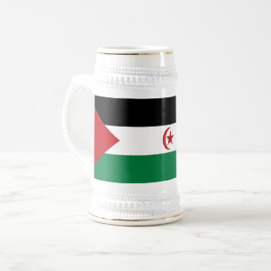 Sahrawi Arab Democratic Republic Flag Beer Stein