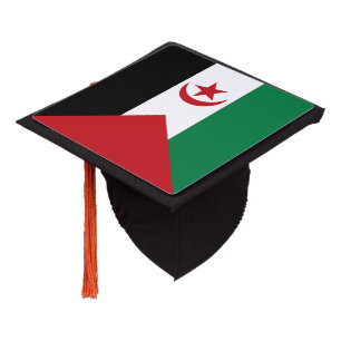 Sahrawi Arab Democratic Republic Flag Graduation Cap Topper