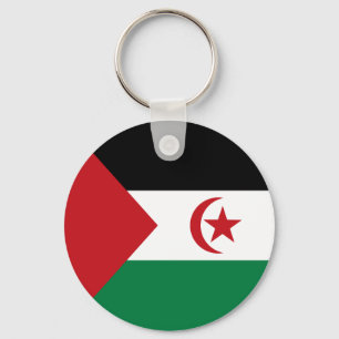 Sahrawi Arab Democratic Republic Flag Keychain