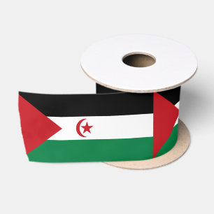 Sahrawi Arab Democratic Republic Flag Satin Ribbon