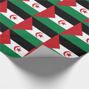 Sahrawi Arab Democratic Republic Flag Wrapping Paper