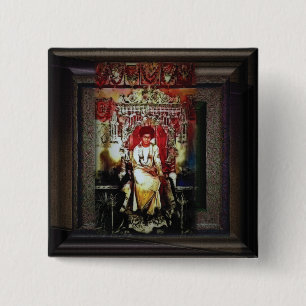 Sai Baba 2 Inch Square Button