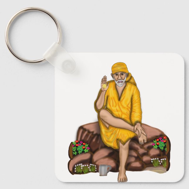 Sai Baba Keychain (Front)