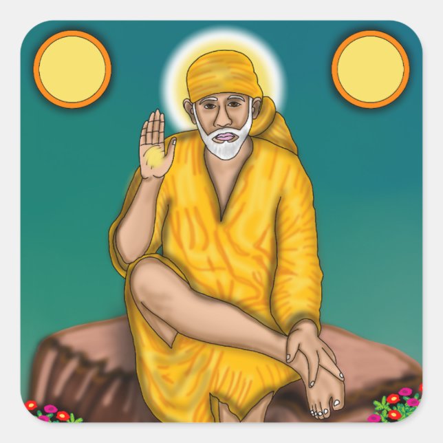 Sai Baba Stickers (Devant)