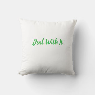 Said I’d Deal With It Tomorrow Throw Pillow