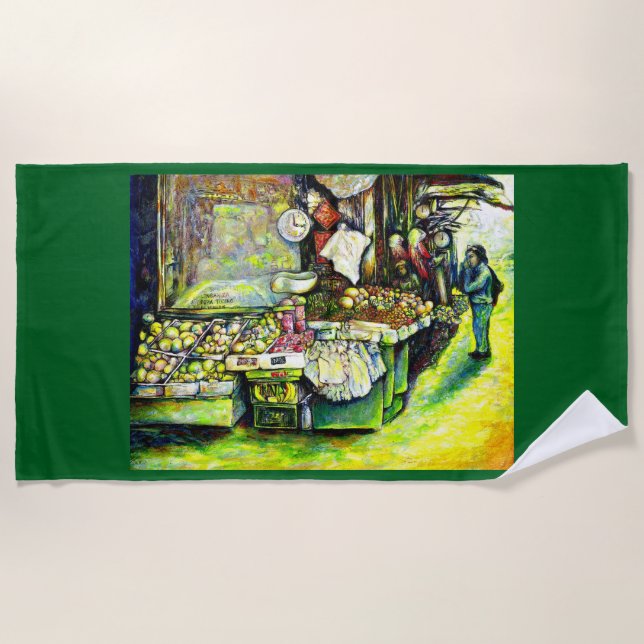 Said to Engage the Entire Idea Beach Towel (Front)