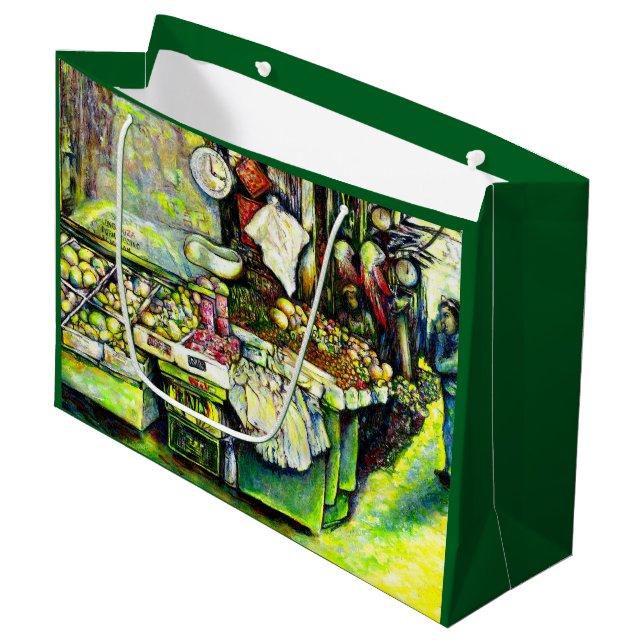 Said to Engage the Entire Idea Large Gift Bag (Front Angled)