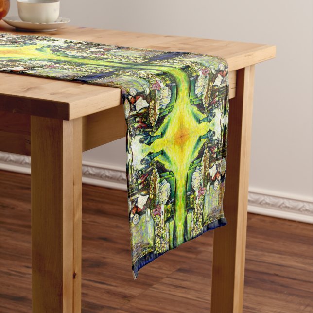 Said to Engage the Entire Idea Long Table Runner (In Situ)