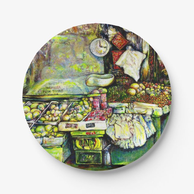 Said to Engage the Entire Idea Paper Plate (Front)