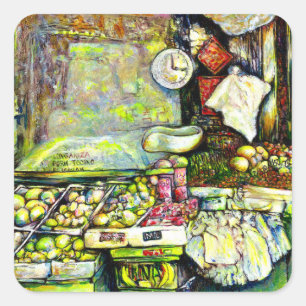 Said to Engage the Entire Idea Square Sticker