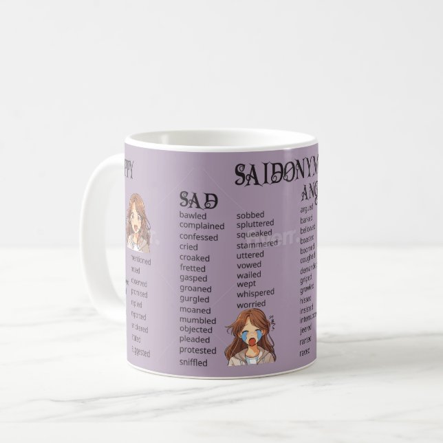 Saidonyms Coffee Mug (Front Left)