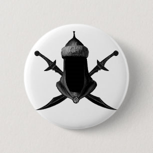 Saif Al Islam 2 Inch Round Button