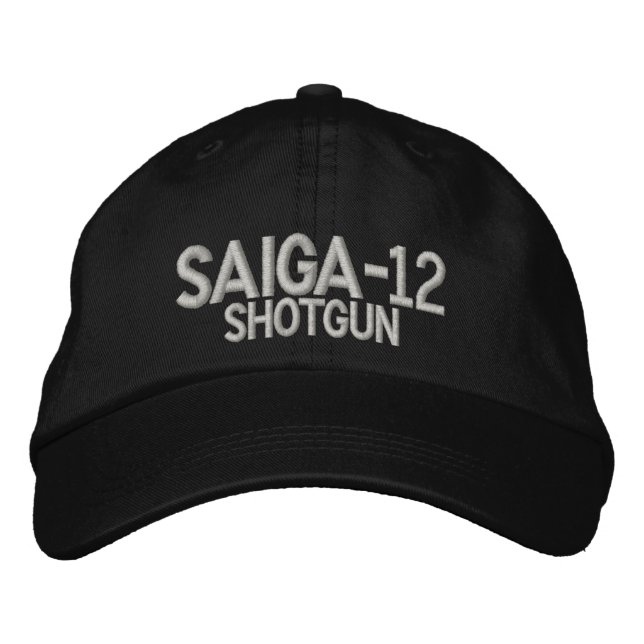 Saiga 12 - Casquette brodé (Devant)