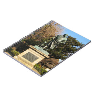 Saigo Takamori (The Last Samurai) & Dog Statue Notebook